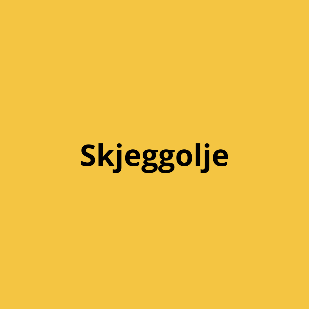 Skjeggolje
