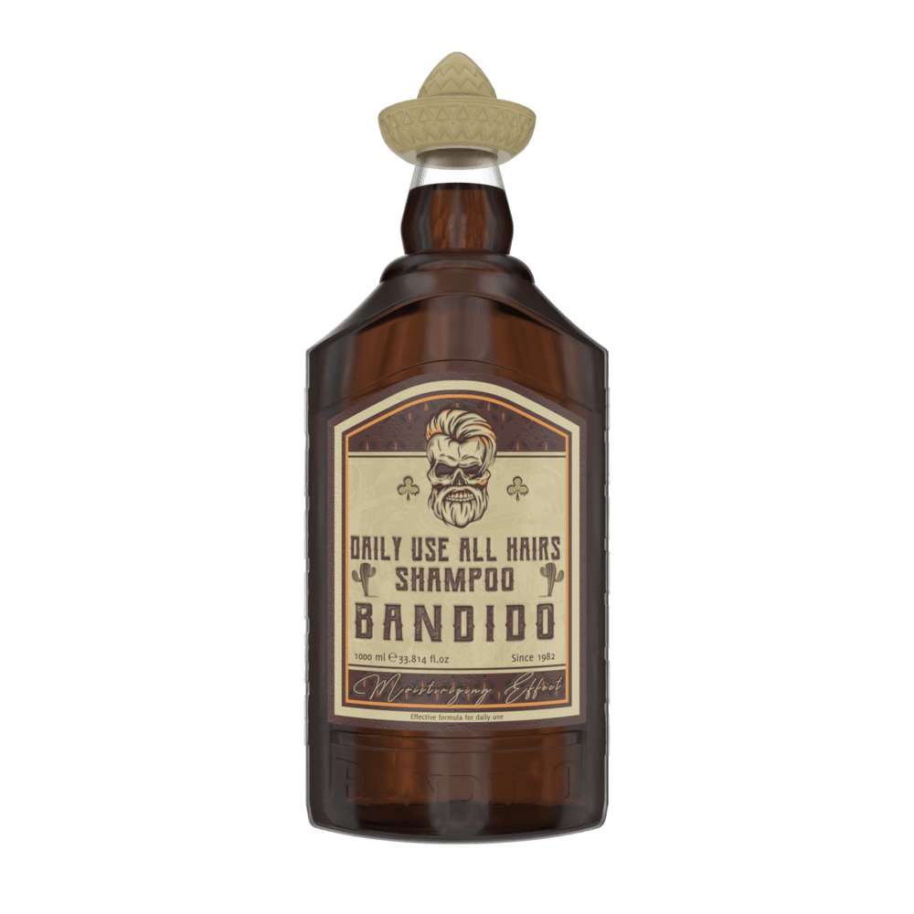 Bandido daglig sjampo – Mild rens for daglig bruk, 1000 ml